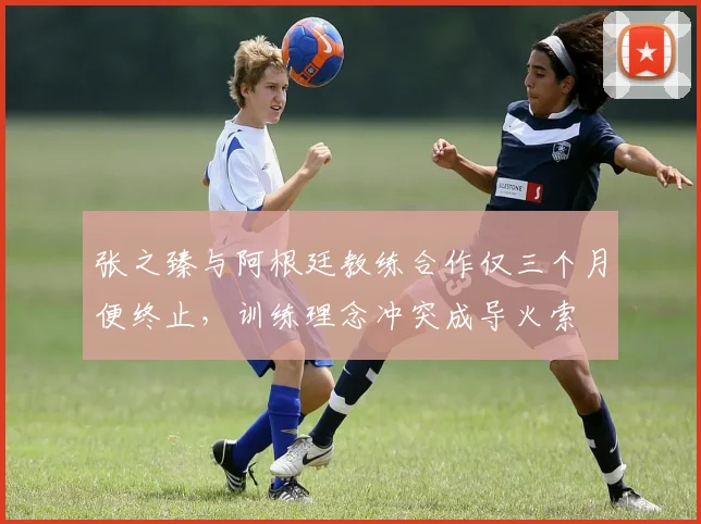 张之臻与阿根廷教练合作仅三个月便终止，训练理念冲突成导火索